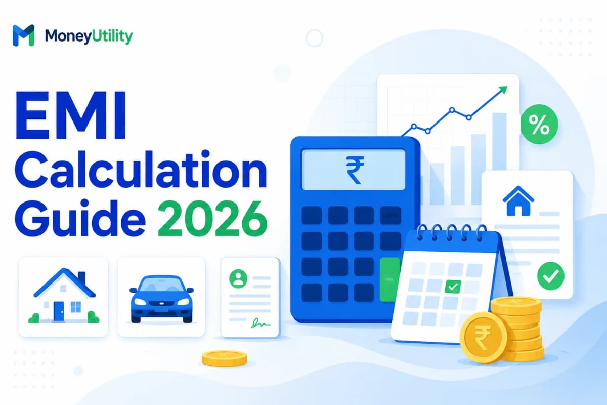 EMI Calculation Guide 2026: Formula & Tips | MoneyUtility